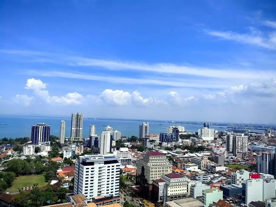 Ls Tropicana 218*Sea View*1Br*Georgetown*King Bed Lägenhet George Town